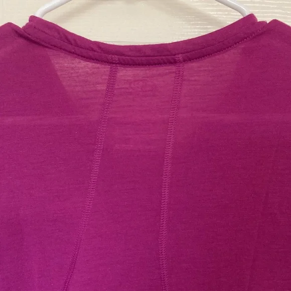 Athletic Works top short sleeves purple XXL 20 great condition 95poly/5rayon - Picture 6 of 10